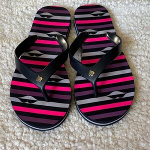Ladies Kate spade flip flops